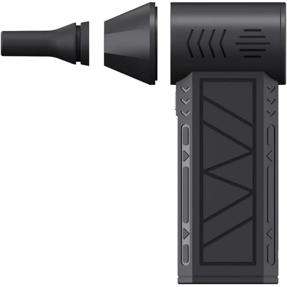 Trade Shop - Mini Soffiatore Aria Compressa Turbo Design Compatto Portatile Pulizia Polvere Pc Tastiere -