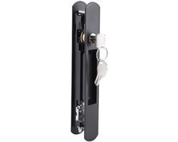 Porta scorrevole incassata - Alloggiamento per porta - Stile moderno - Installazione semplice - Chiusura di sicurezza - Adatto per porte in vetro - 230 gram
