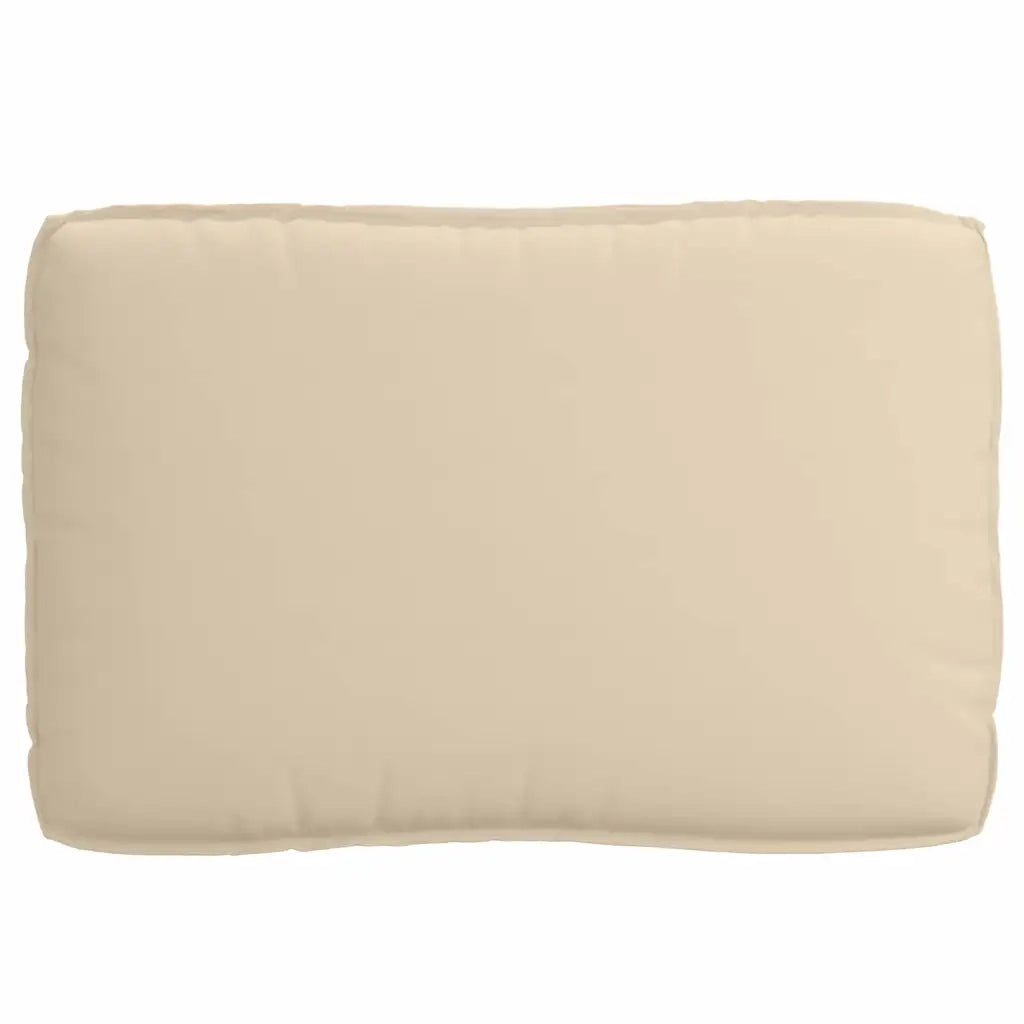 vidaXL Set di Cuscini per Pallet 3 pcs Beige 120 x 80 x 12 cm