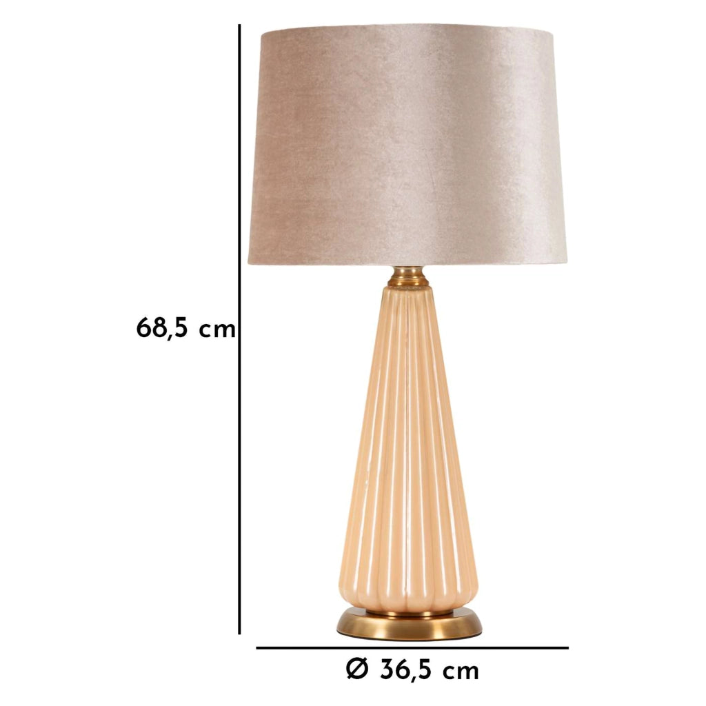 Portre, Lampada da Tavolo Necessaria 1 Lampadina, Rosa Perlato