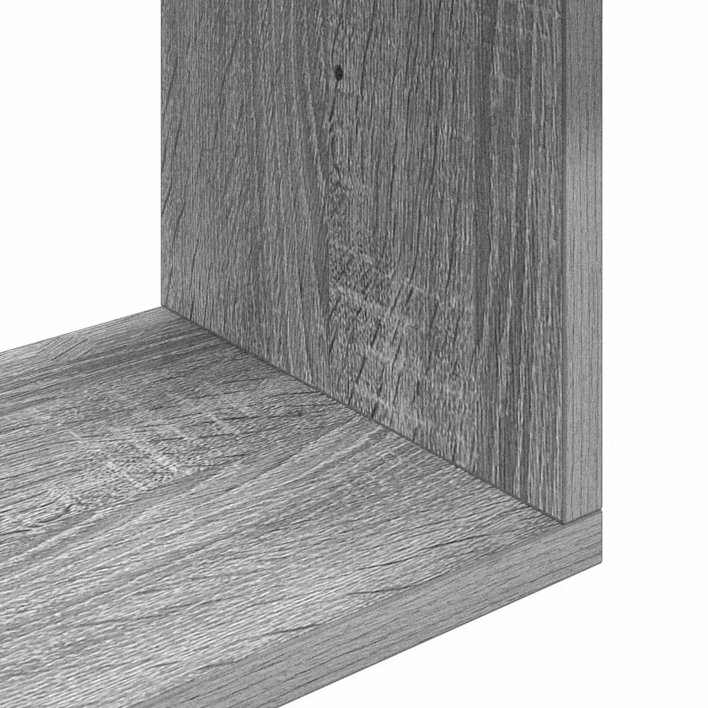 Scaffale da parete Sonoma grigio 70 x 20 x 100 cm 8012153