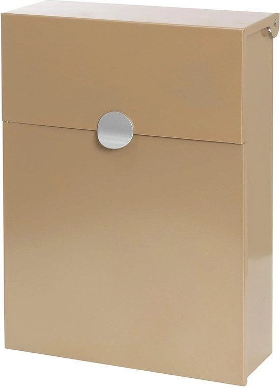 Bussola esterna personalizzabile in metallo - iridio argento - DIN A4 - 37 x 26 x 10 cm