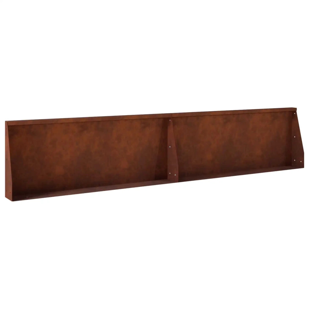 Muro di contenimento 6 pz 200 x 100 x 50 cm Acciaio Corten 3449239