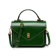 Borse e borsette estive in vera pelle e paglia, pochette a tracolla, borsa da spiaggia verde