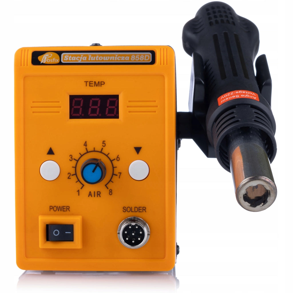 Stazione Saldante Hot-Air 858D – Potenza 700W, Regolazione Temperatura 100-500°C