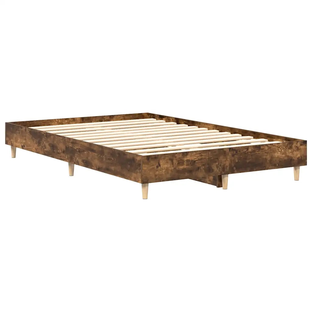 Giroletto senza Materasso Rovere Fumo 120x200 cm in Truciolato
