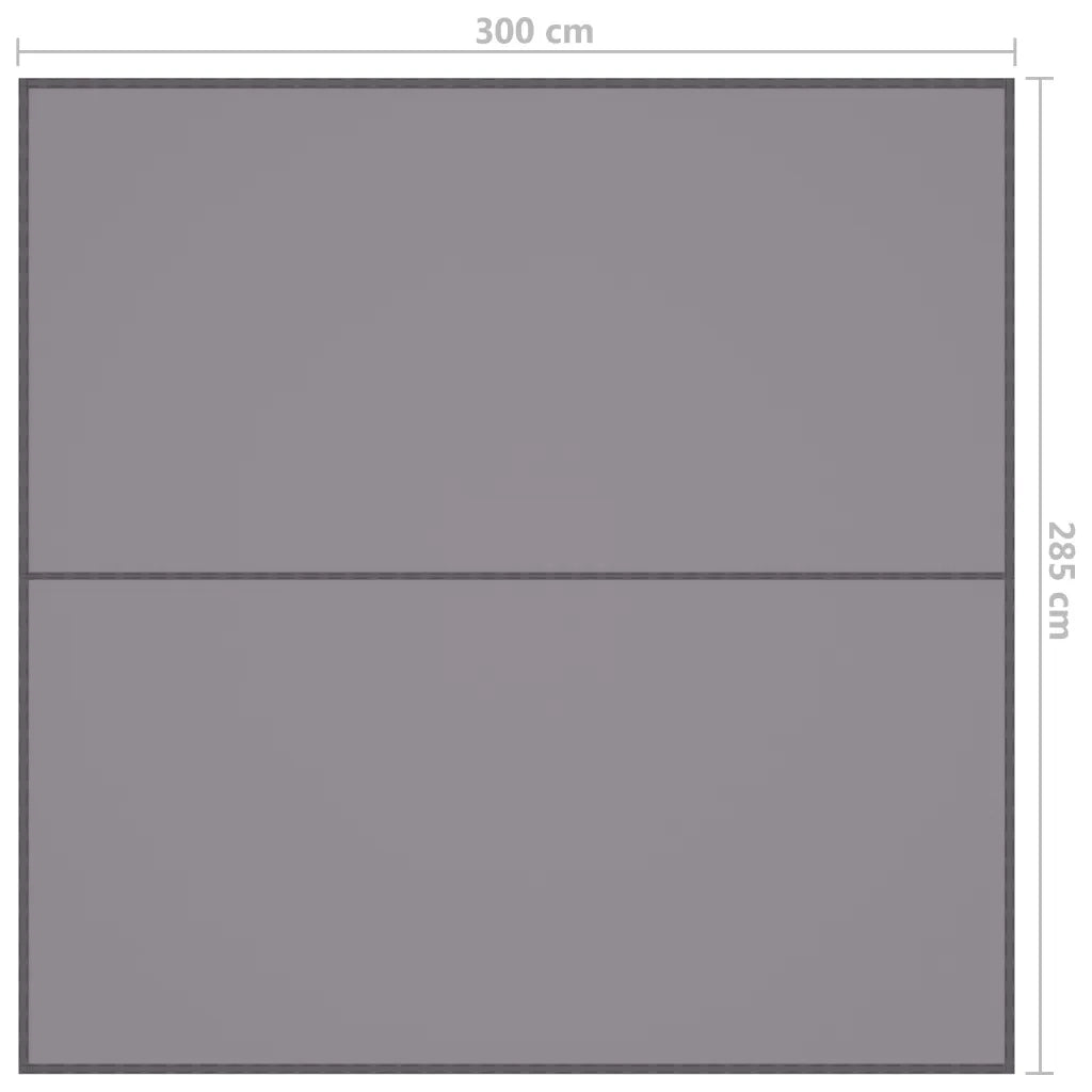 Telone per Esterni 3x2,85 m Grigio 899237