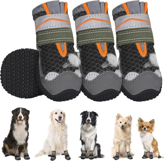 Calzature per cani respiranti per tutte le misure - scarpe per cani comode e antiscivolo per dentro e fuori casa