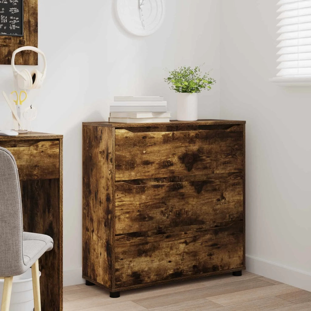 Armadio Rovere fumé 80 x 31 x 81 cm Legno multistrato 888852