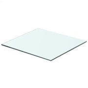 2 pz Mensole | Ripiano | Scaffale in Vetro Trasparente 40x30 cm
