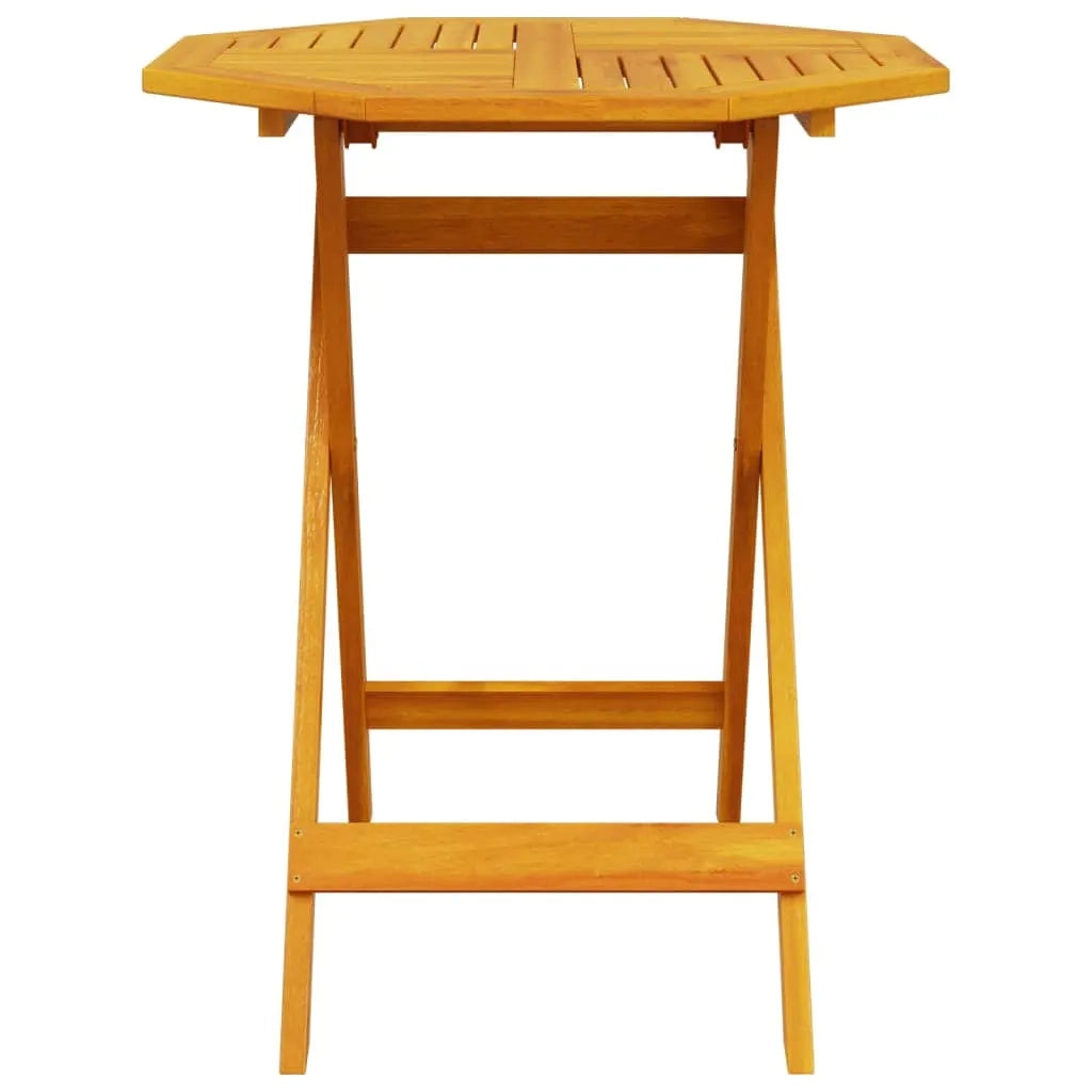 Set Bistro Pieghevole 3 pcs Marrone legno massello di acacia 3375699