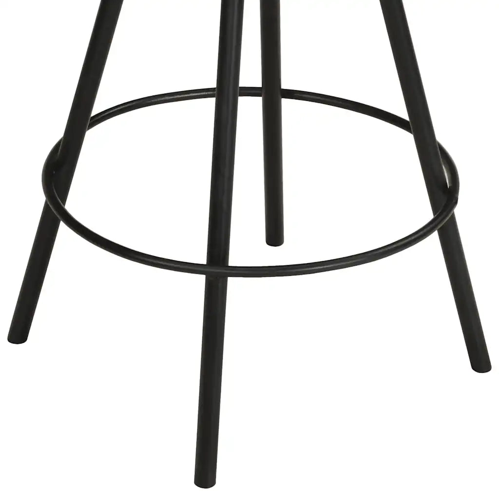 Sgabelli da Bar 4 pz in Vera Pelle 245448