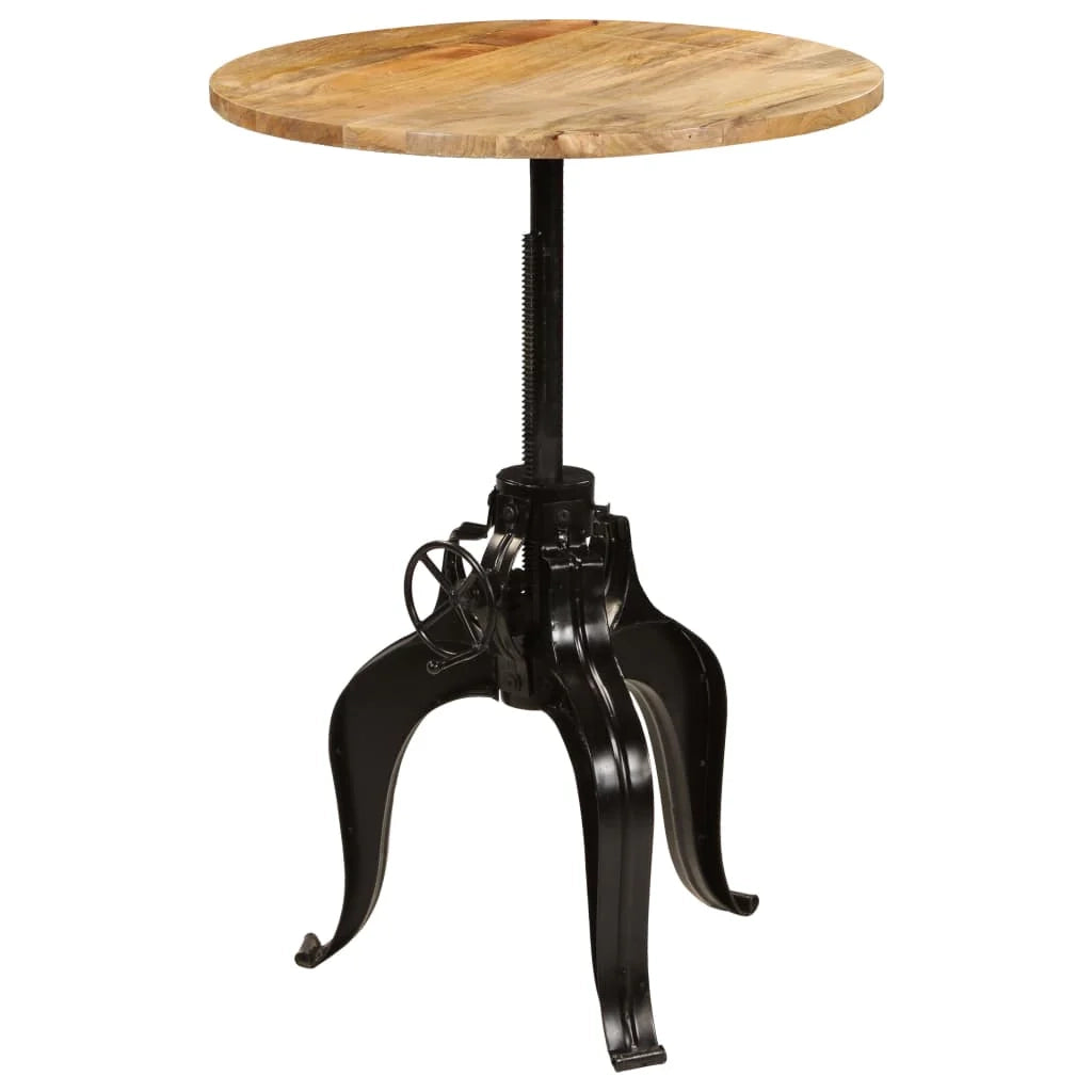 Tavolo alto da bar/bistrot in legno massello di mango 75 cm 0902071