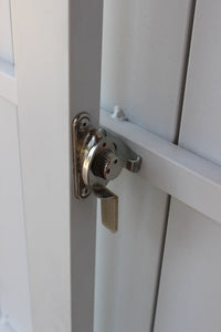 Tavolo Formentera 200/300x100x74 h cm in Alluminio Bianco