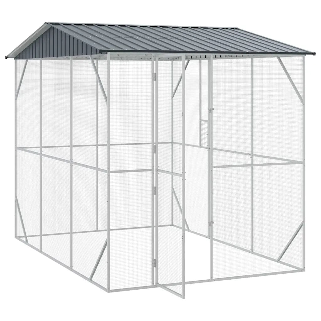 Gabbia per uccelli Antracite 227 x 310 x 247 cm Acciaio zincato 3325160