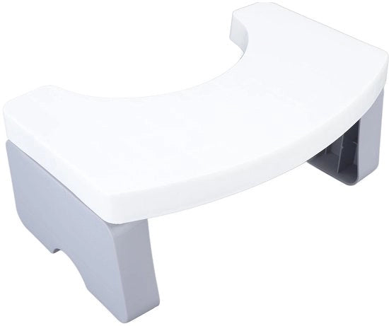Scaffale per Bagno Riportabile - Resistente a PP - Sostegno Antiscivolo - Adatto per Adulti - Benefici per la Salute - Risparmia Spazio di Stoccaggio - Scale per Bagno Portatili
