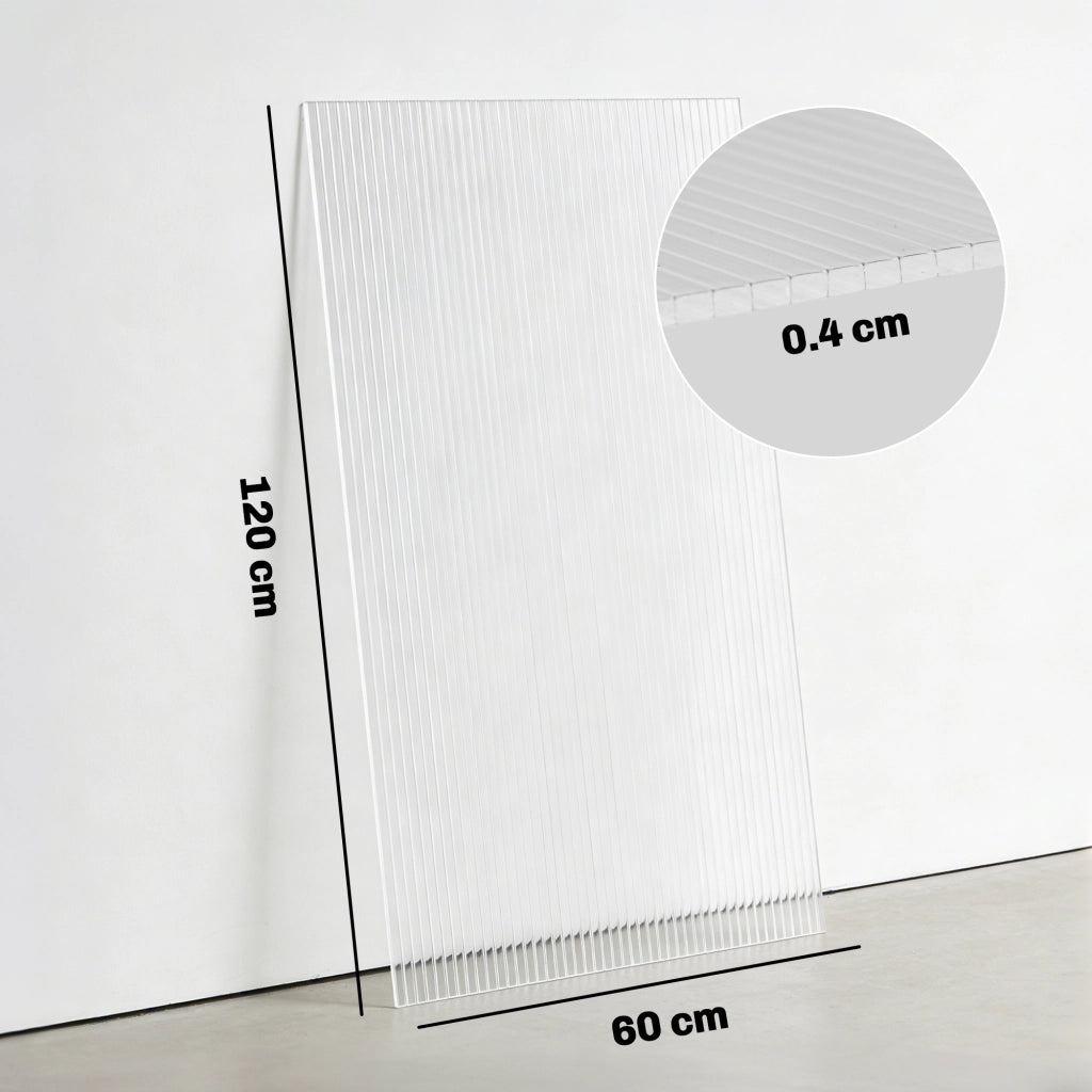 Lastre Alveolari Policarbonato ¨C zephmum ¨C 120x60 cm, Anti-UV