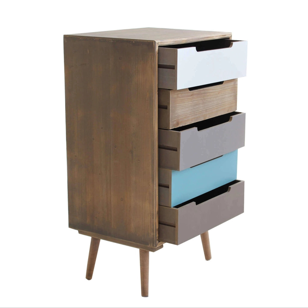 Cassettiera in Legno cm 45 5x36 5x63 5 - GEOFF
