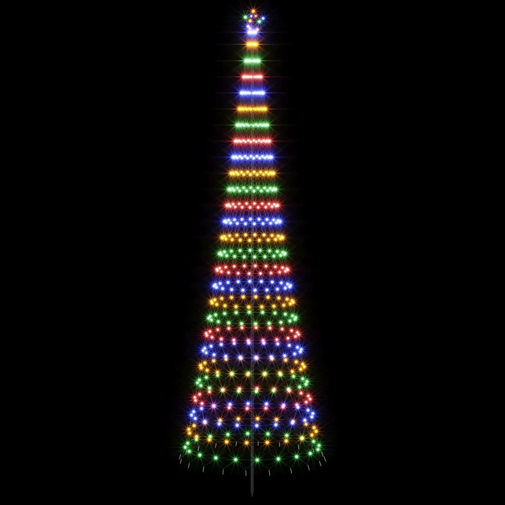 Albero di Natale LED EKENAS 500 cm 550 LED Multicolore Ferro 42053612