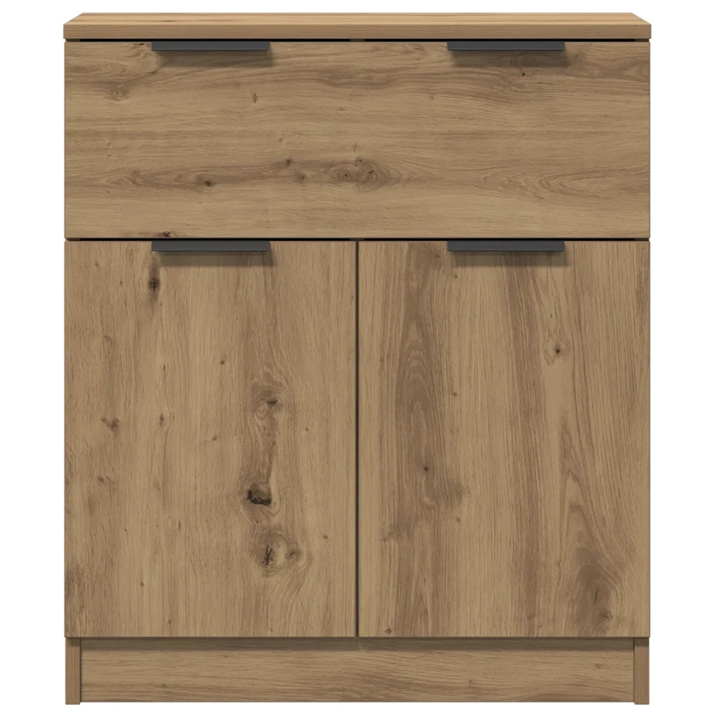 Credenza Rovere Artigianale 60x30x70 cm in Legno Multistrato