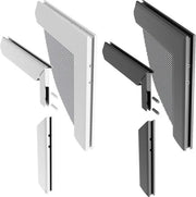Protezione dagli insetti - Set di connessioni angolari in alluminio per finestre apribili - Porte e finestre - Argento - 068x6x6 cm - 03538