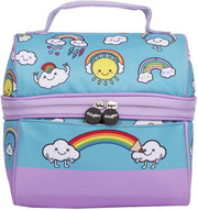 Borsa termica isolata per bambini - Tas in stile retro - Per scuola, asilo, picnic, vita quotidiana, viaggi