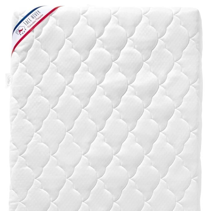 Materasso Perfect Baby - 60x120x10 cm - 2 Lati: Estate/Inverno - Sfoderabile - Antiacaro