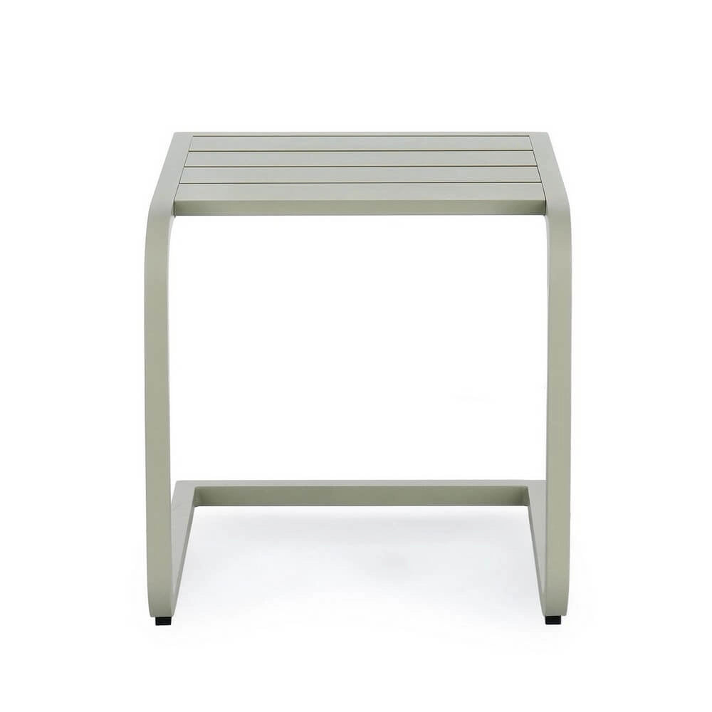 Set di 2 Tavolini da Giardino in Alluminio 40x40 cm - AURI