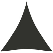 Parasole a vela | Telo Ombra | Vela da ombra Oxford Triangolare 5x7x7 m Antracite