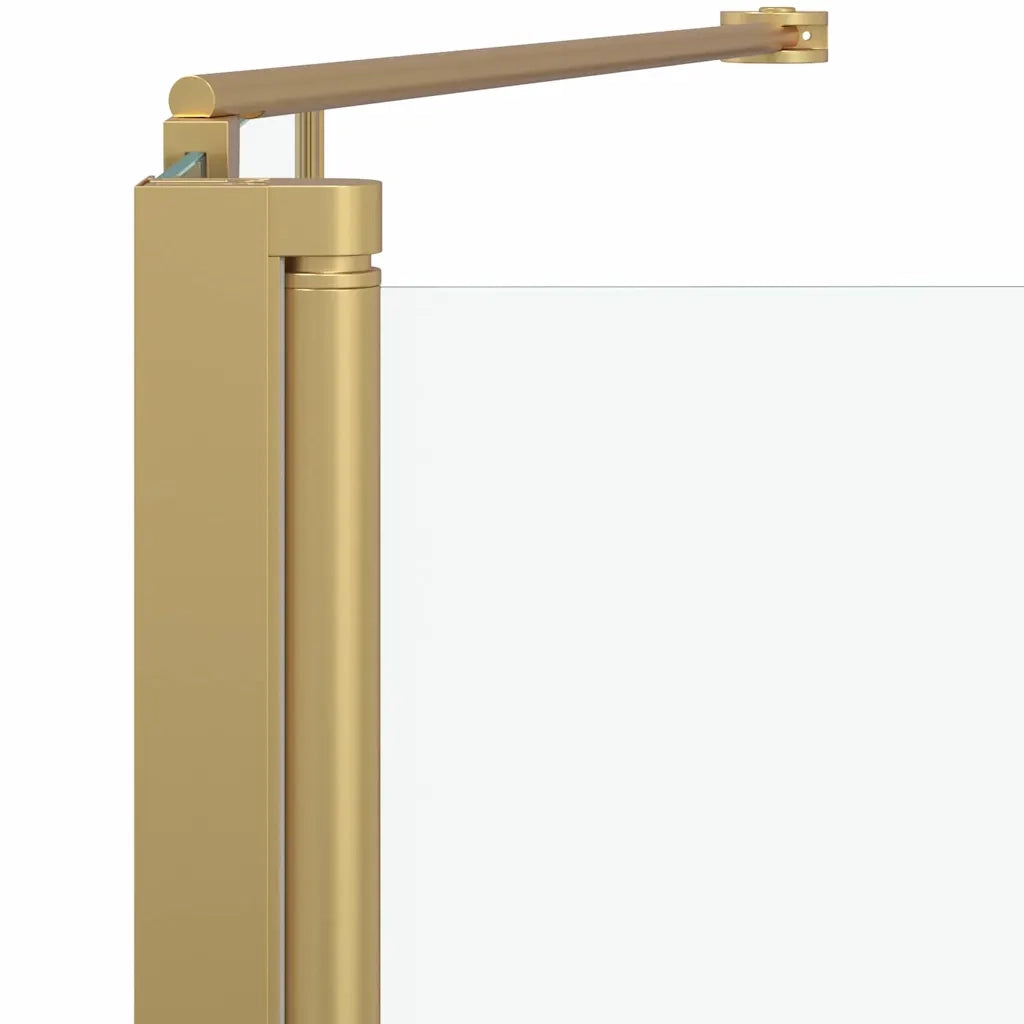 Involucro Doccia Oro 120 x 68 x 130 cm Vetro ESG e Alluminio 42018538