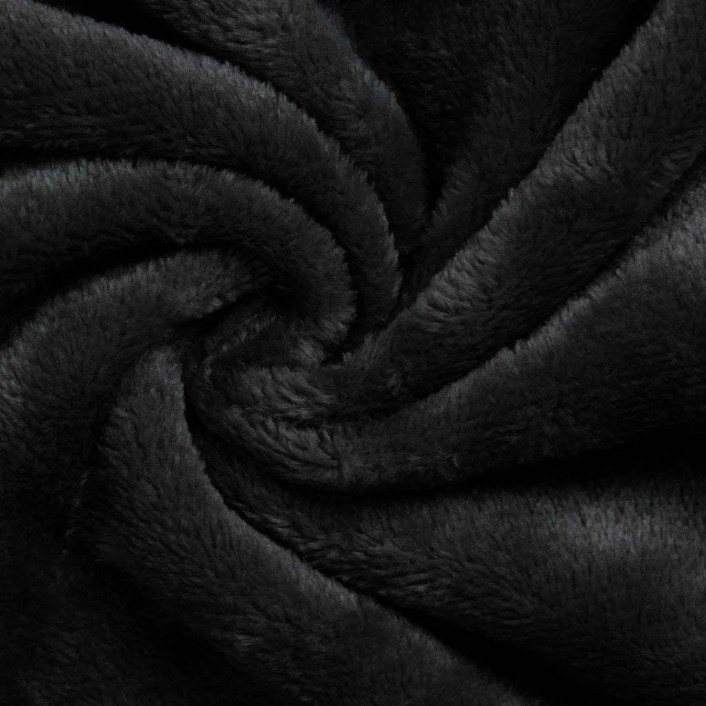 Felpa coperta Nero F Flanella CFW1570415