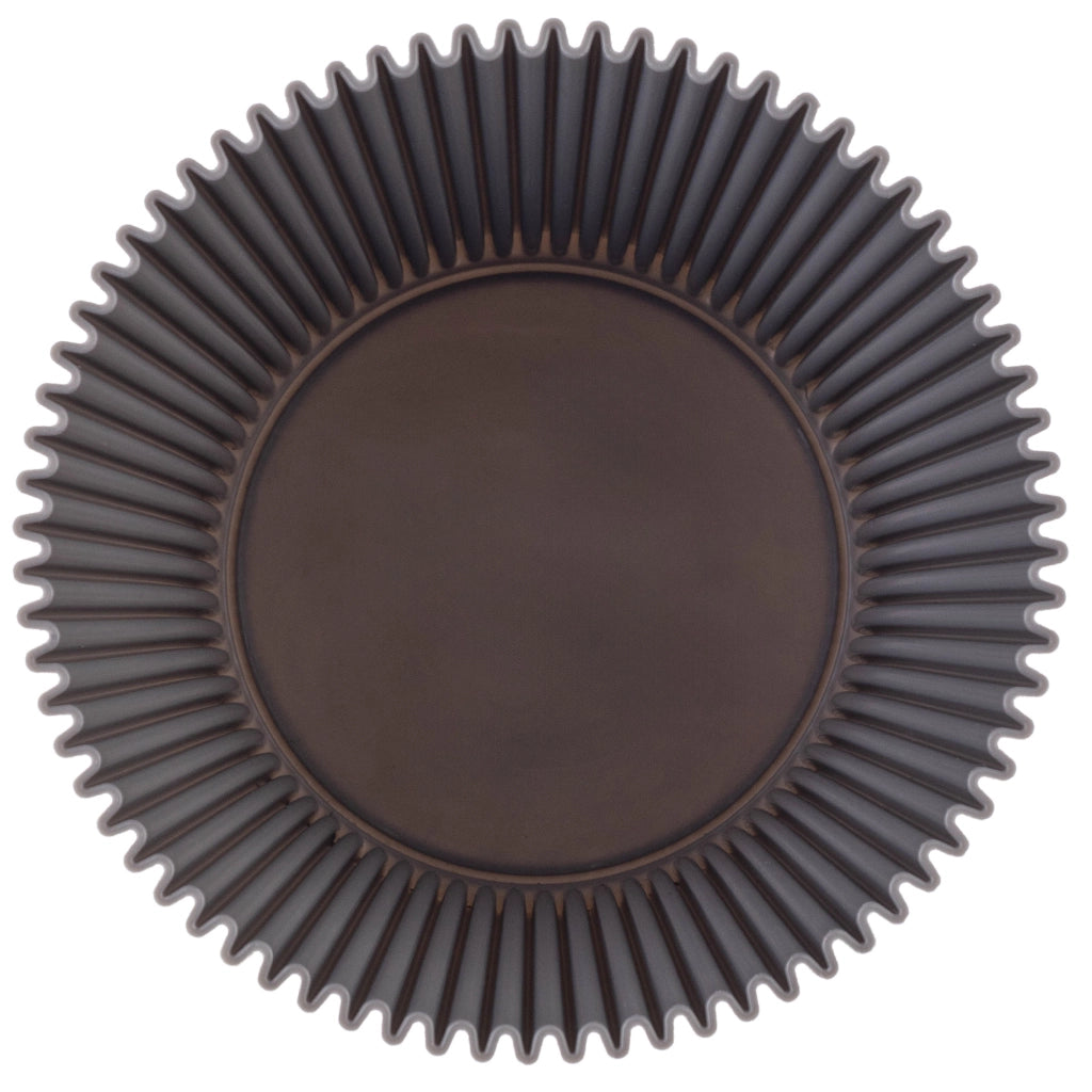 Vaso da fiori KADAX 15 cm, copertura per piante, vaso da fiori in plastica grigia