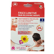 Trade Shop - Fasce Lenitive Trattamento Per Dolori Arnica Salice Artigli Del Diavolo 8x21.5cm -
