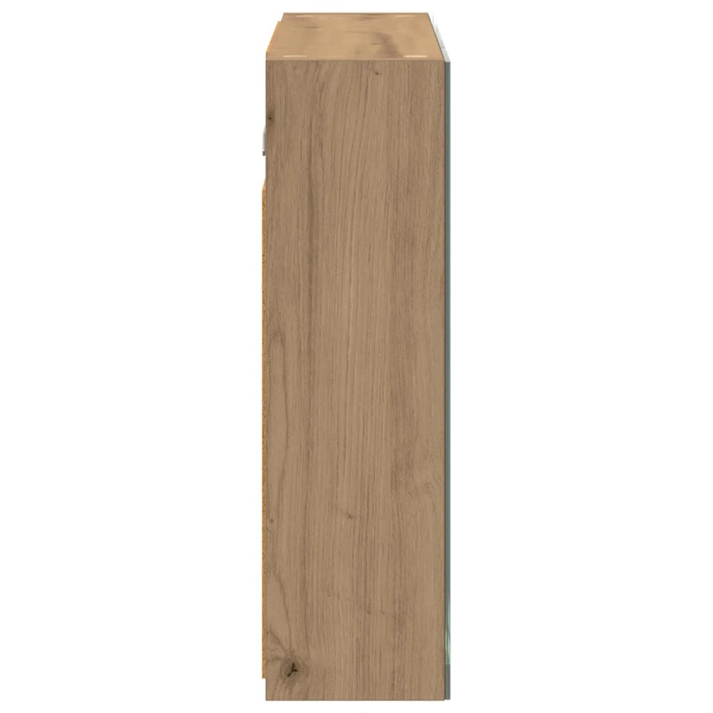 Mobiletto per specchio da bagno Rovere Artigianale