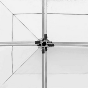 Gazebo Professionale Pieghevole Alluminio e Pareti 6x3m Bianco 45510