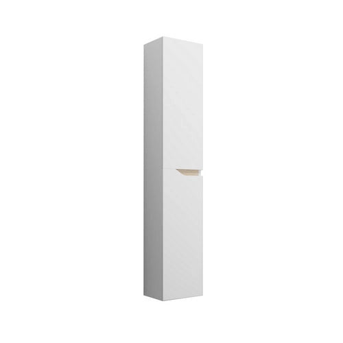 COLONNA BAGNO SOSPESA MOD. PRAGA H. 160 CM- Bianco Lucido - Bianco Lucido- DH- pezzi 1