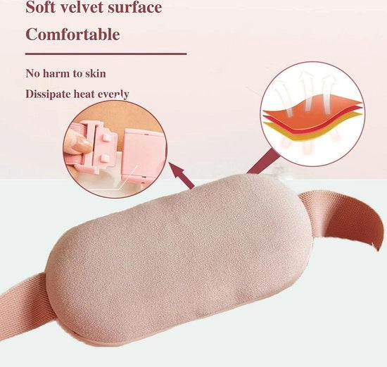 Banda Termica per Donne - Allevia il Dolore Menstruale - Senza Fili - Cuscino di Massaggio