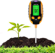 Misuratore di temperatura del terreno - Umidità del terreno, pH, luce solare e umidità ambientale - Giardino, prato, fattoria e piante in vaso