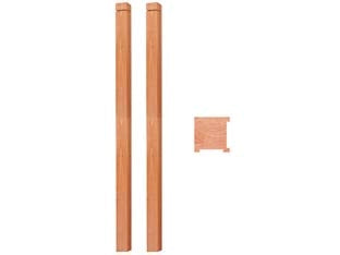 PALO PER GRIGLIATO AD ANGOLO  cm.6x6x180h.    VETTE