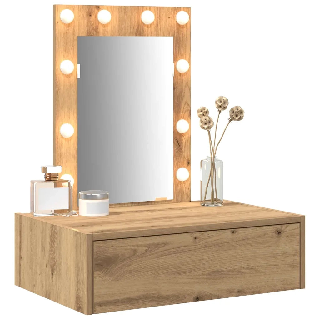 Tavolo da Trucco Marrone 60 x 40 x 70 cm Legno ingegnerizzato 865225