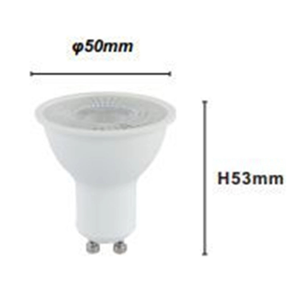Trade Shop - Lampadina Led Attacco Gu10 9 W Luce Calda 3000k 913 Lm Bianco Lampada Ip20 00465 -