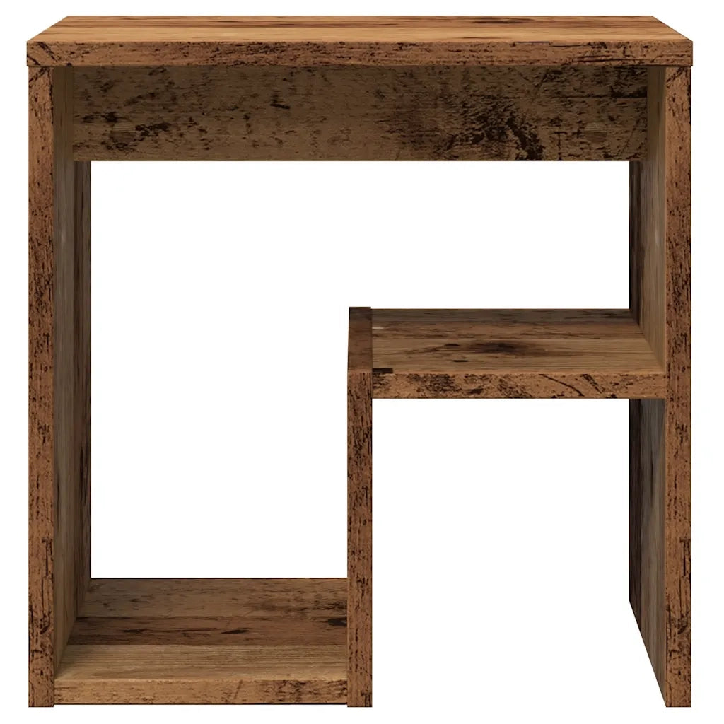 Comodini Legno Antico 2 pz 40x30x40 cm in Legno Multistrato 856527