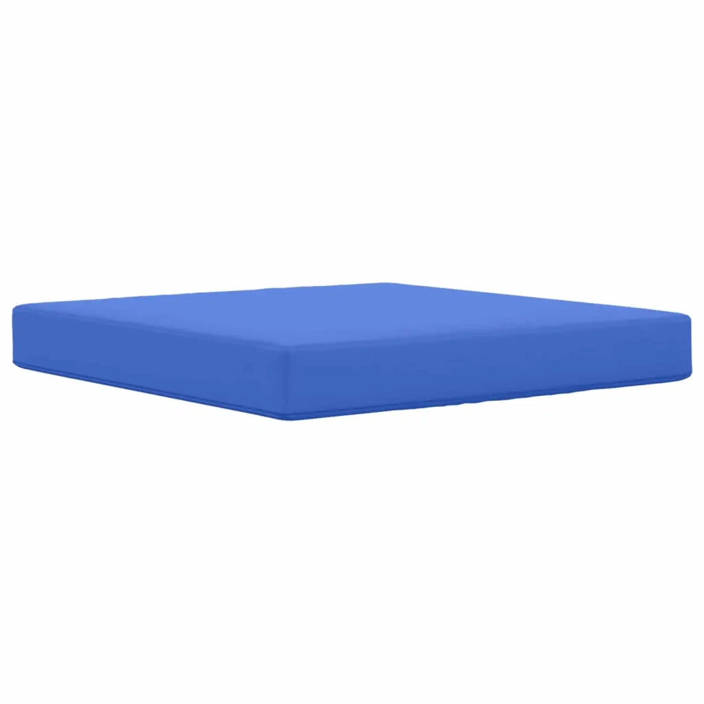 Cuscino per divano da esterno 3 pcs Blu Reale Poliestere