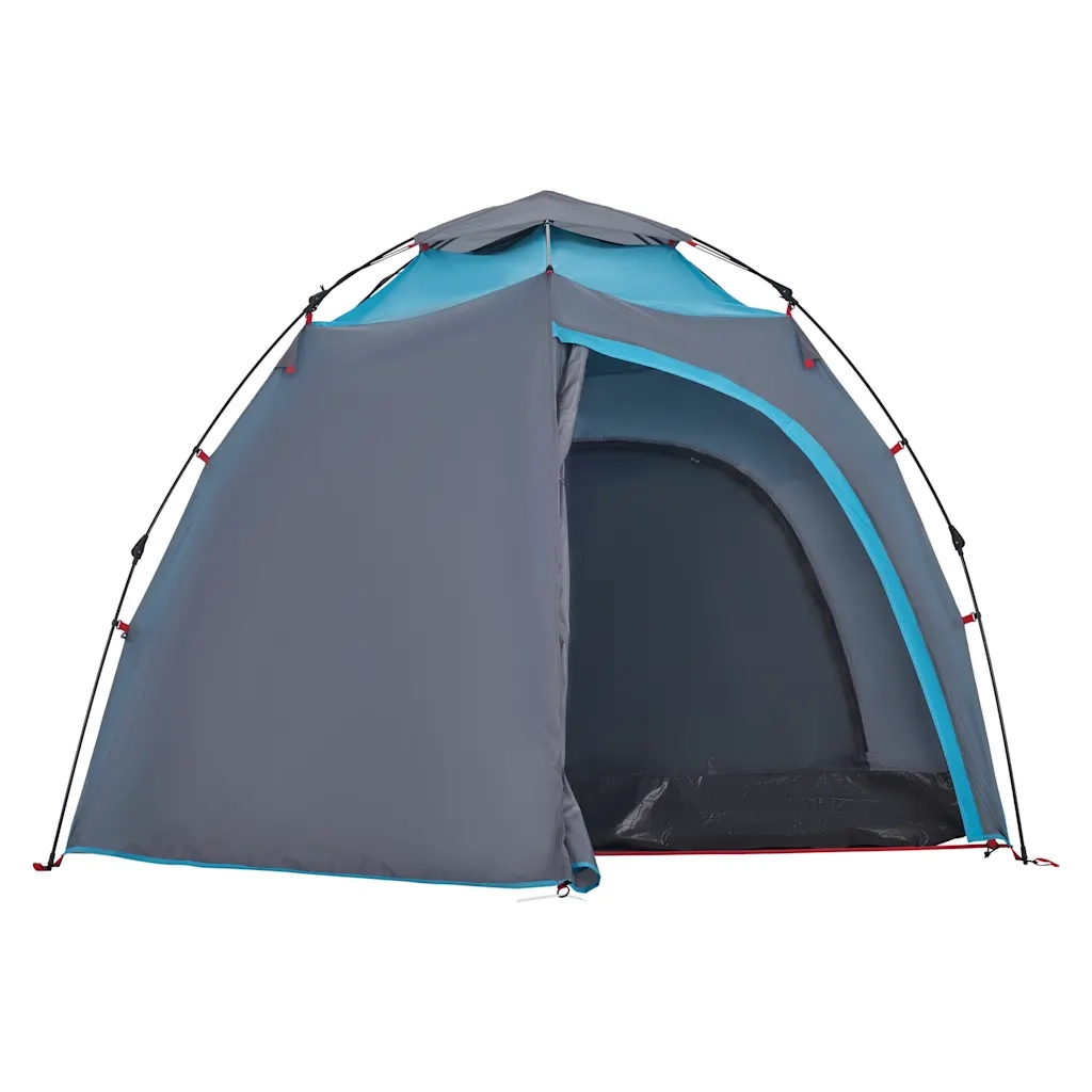 Tenda a Cupola da campeggio | Tenda da campo 4 Persone Blu a Rilascio Rapido