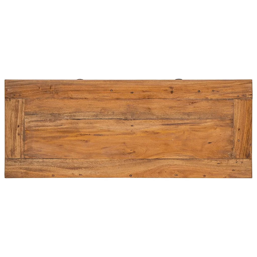 Credenza | Madia | Buffet da pranzo | Armadio da pranzo in Legno Massello di Mogano 75x30x65 cm