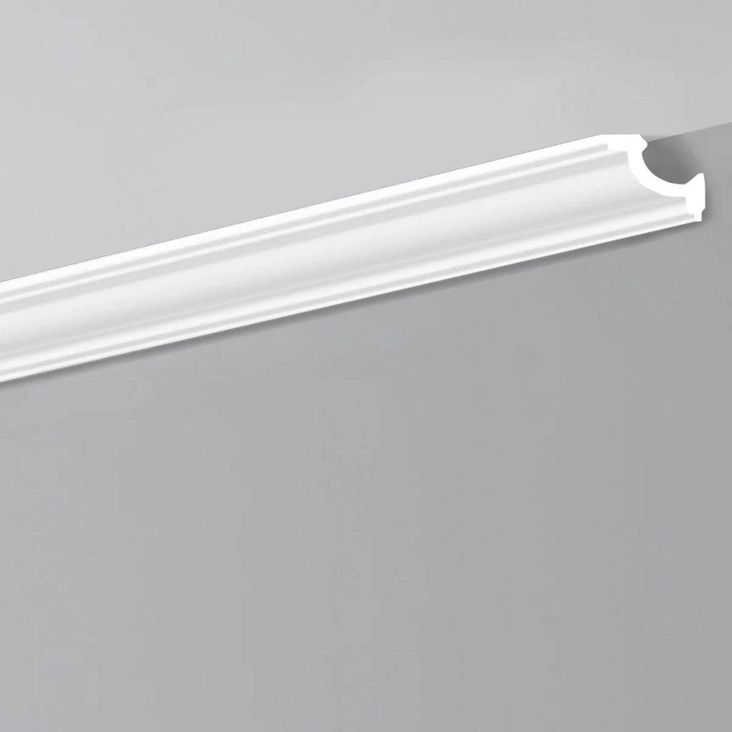 ml *** STOCK ***. Pacco da 120ml di cornice decorativa in polistirene compatto XPS 45X45x2000 LD45E
