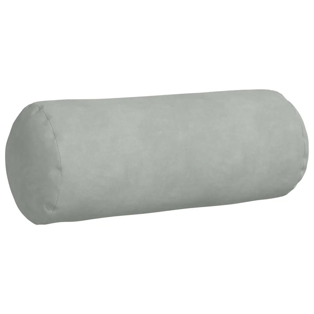 Cuscini a rullo 2 pcs Grigio chiaro Ø 15 x 40 cm