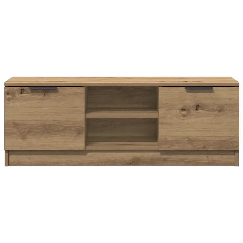 vidaXL Mobile TV Marrone Artigianale 102x35x36,5 cm Legno Multistrato