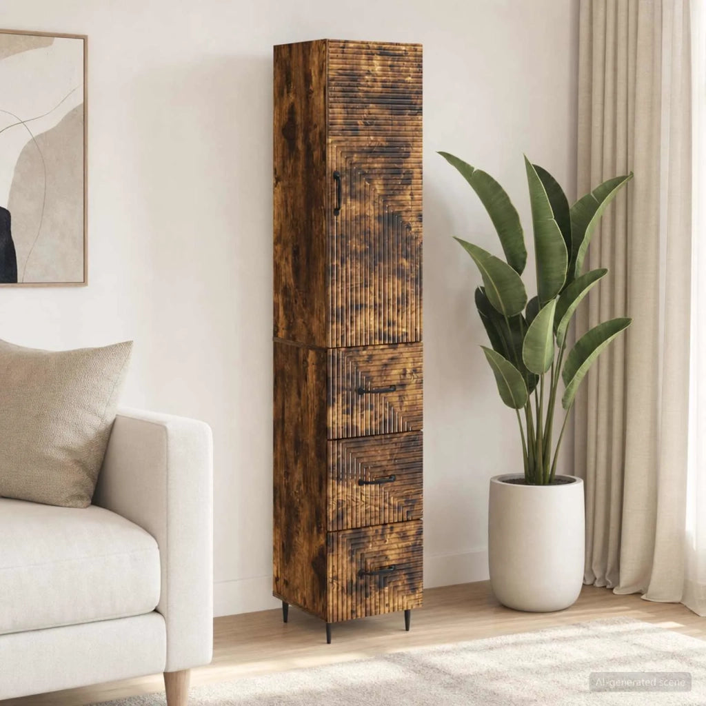 Set di armadi 2 pz 33 x 34,5 x 90 cm Legno ingegnerizzato 3416651