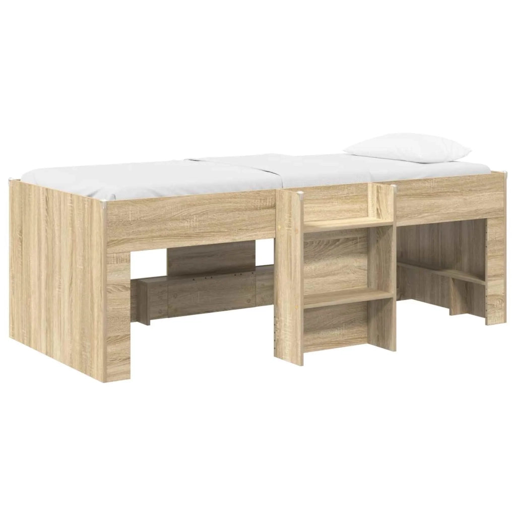 Letto Alto per Bambini Rovere Sonoma 98.5 x 200 cm 3422565